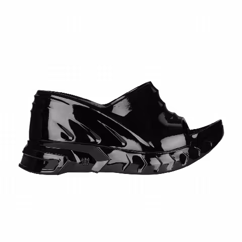 Givenchy Wmns Marshmallow Wedge Sandal 'Black'