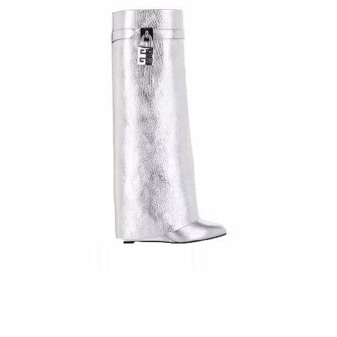 Givenchy Wmns Shark Lock Pant Boot 'Silver'