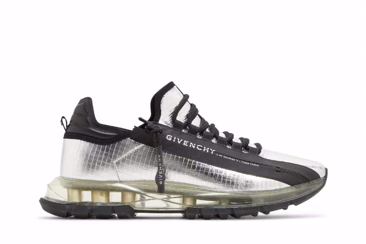 Givenchy Spectre Runner Low Silver, view 2