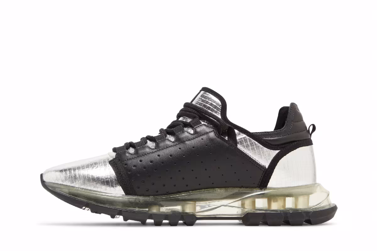 Givenchy Spectre Runner Low Silver, view 4
