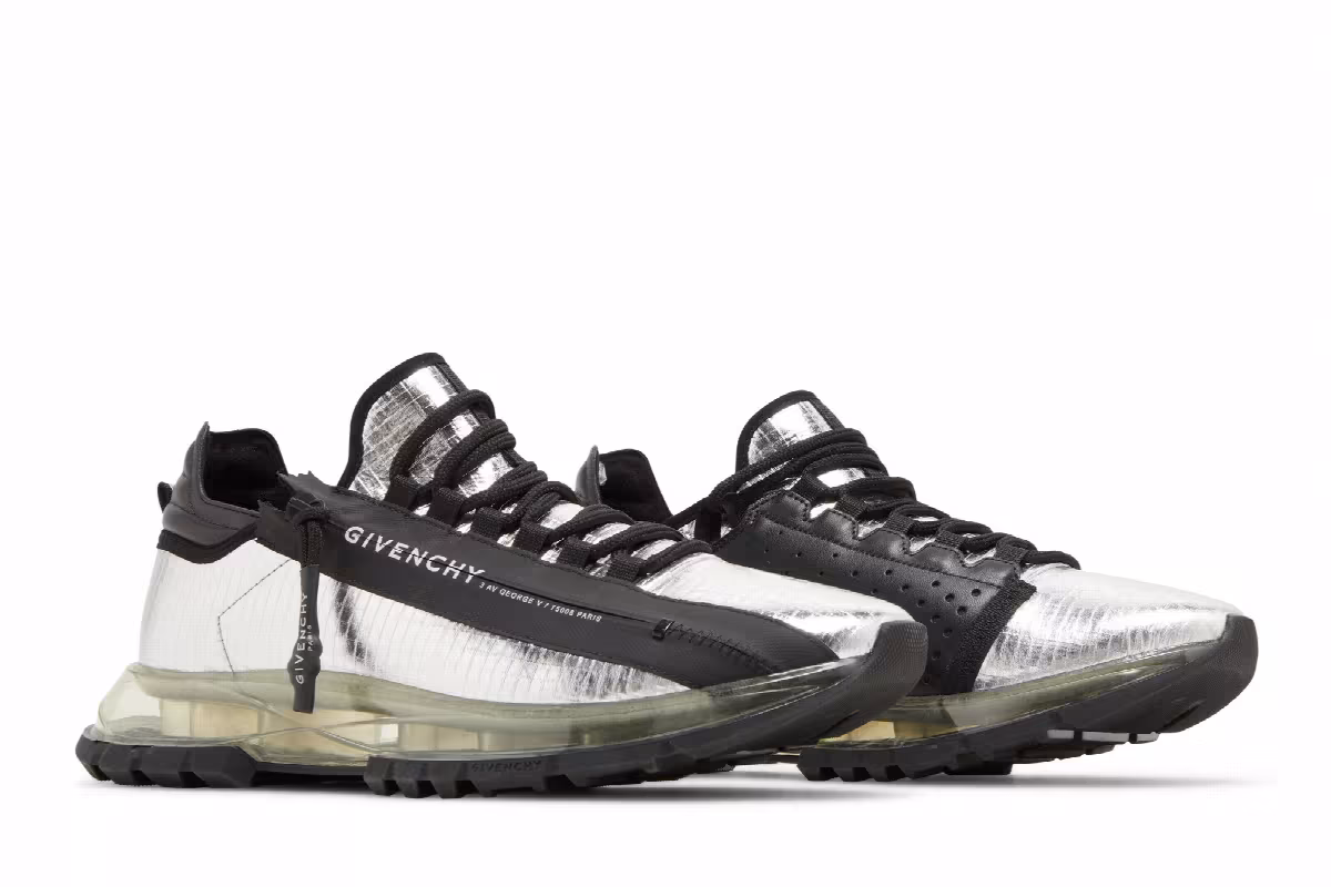 Givenchy Spectre Runner Low Silver, view 9