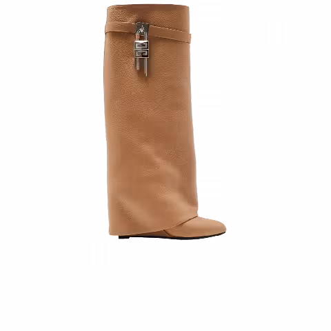 Givenchy Wmns Shark Lock Boot 'Beige'