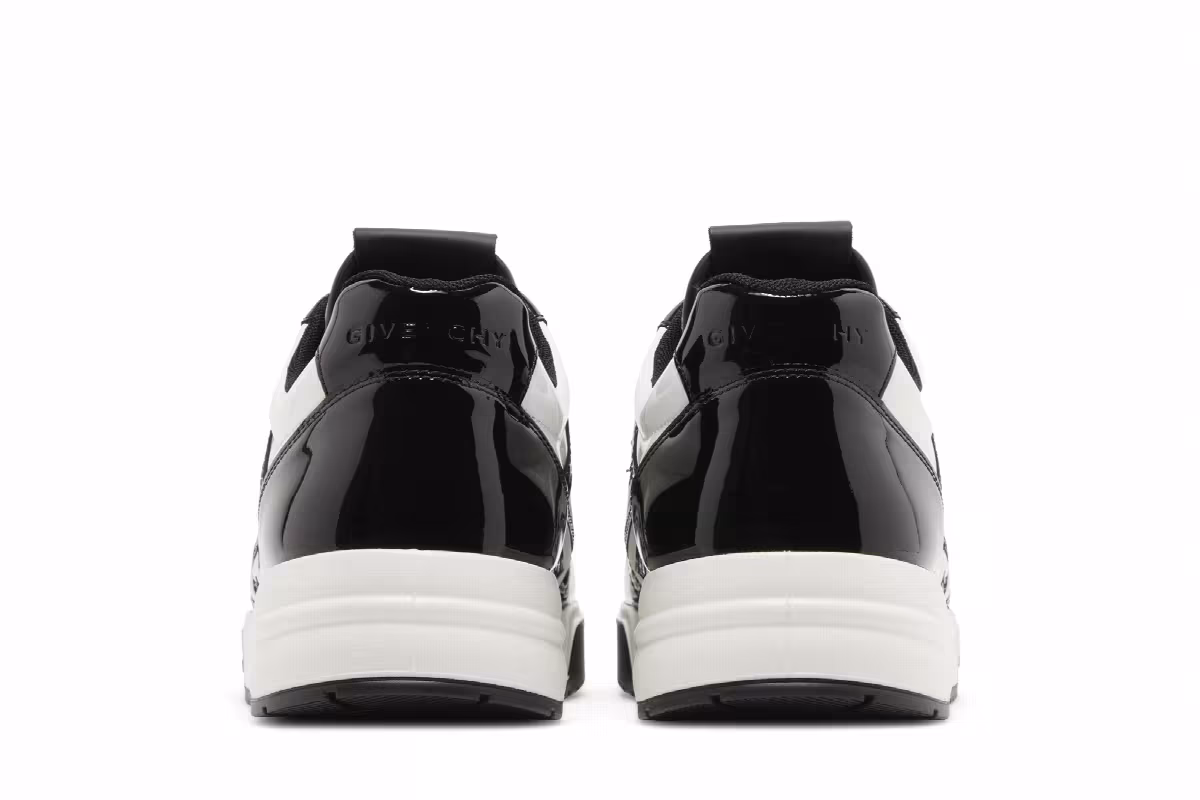 Givenchy G4 Sneaker Black White Patent, view 7