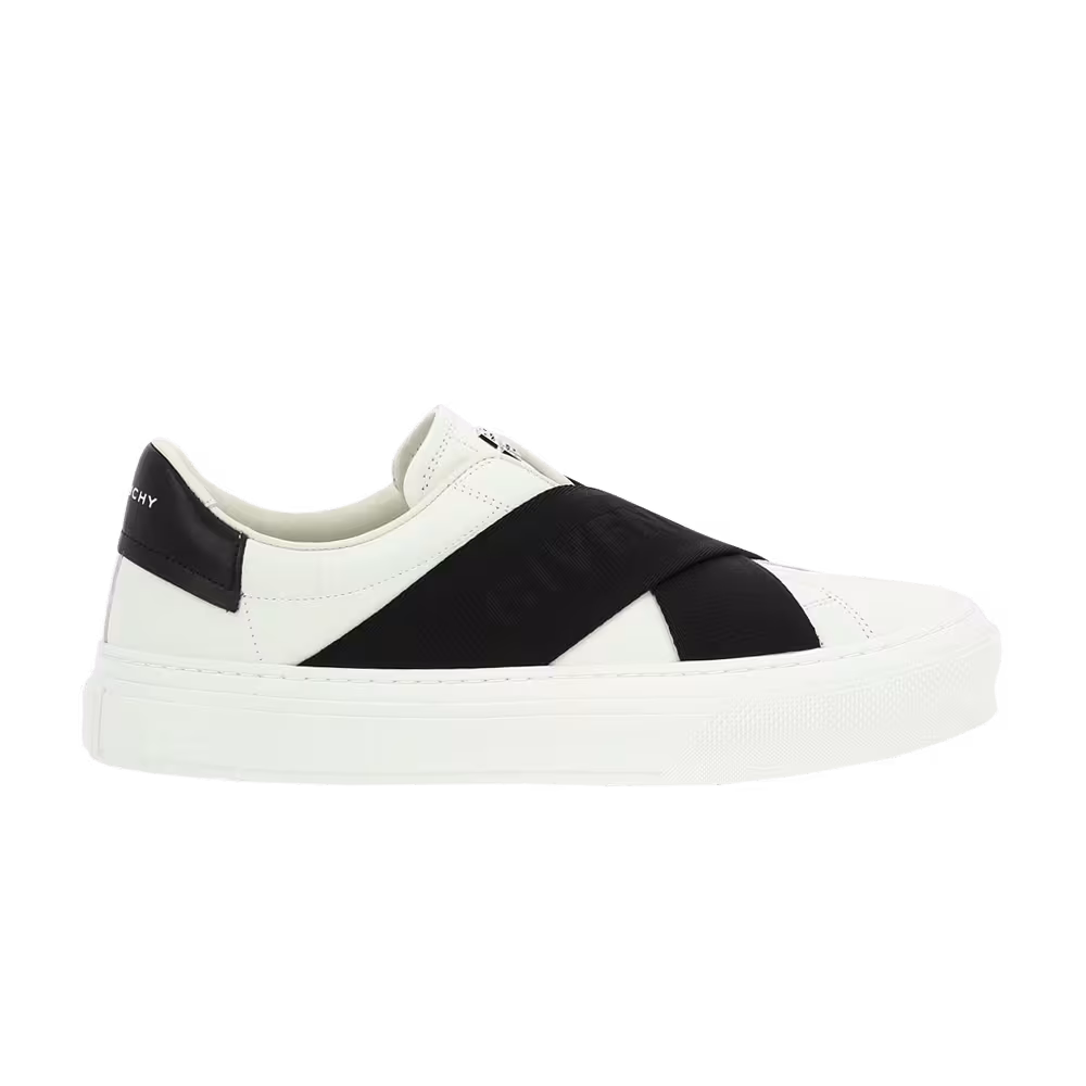 Givenchy City Sport Double Webbing Strap - White Black