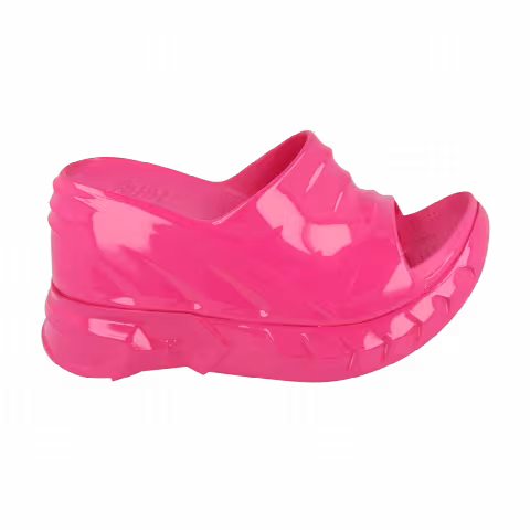 Givenchy Wmns Marshmallow Wedge Slide 'Neon Pink'