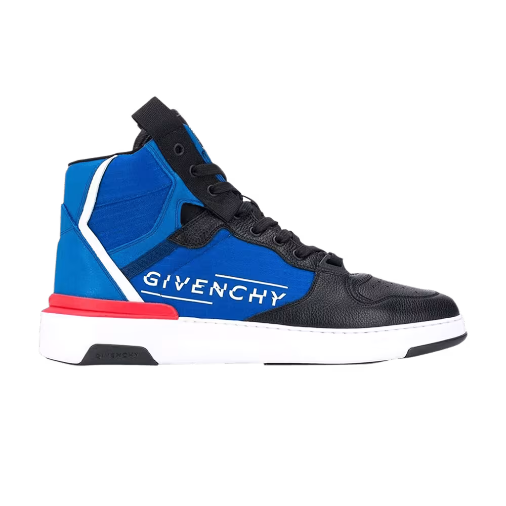 Givenchy Wing High Logo Print - Blue