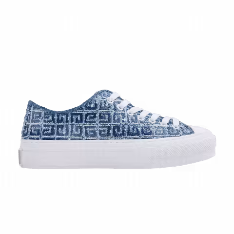Givenchy Wmns City Low '4G Denim - Medium Blue'