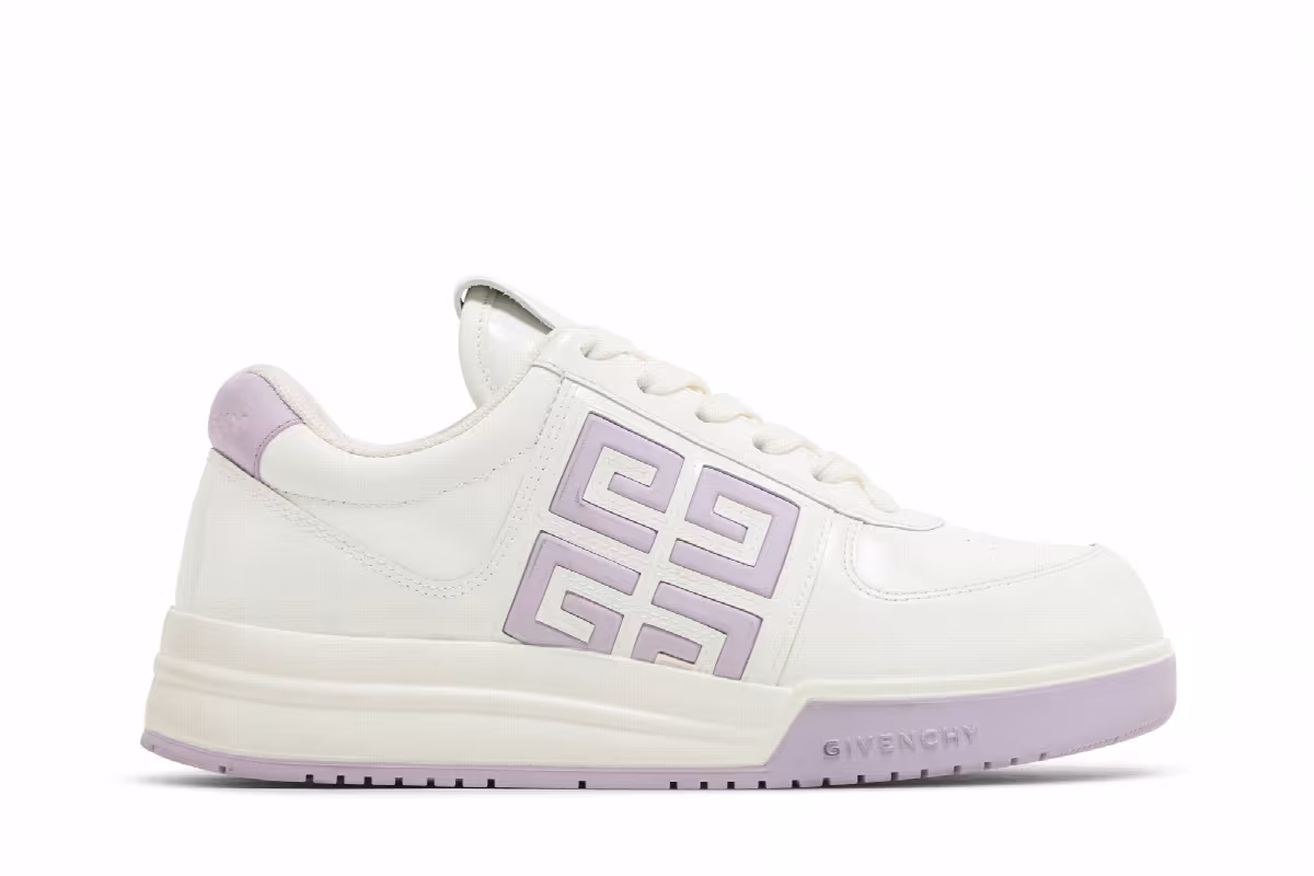 Givenchy Women's G4 Sneaker White Lilac, view 2
