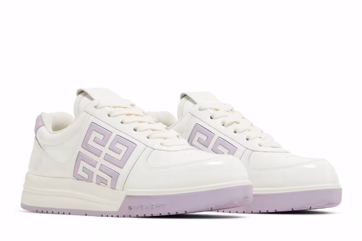 Givenchy Women's G4 Sneaker White Lilac, view 9