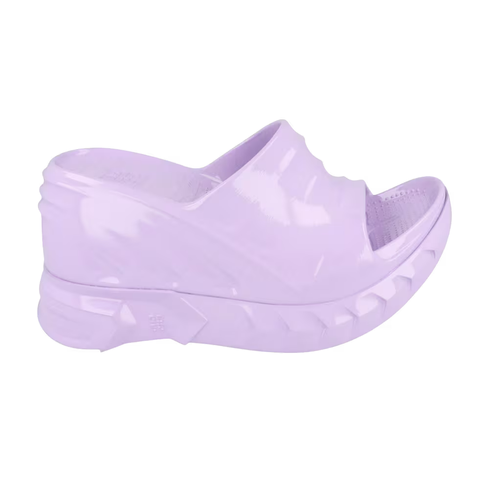 Givenchy Women's Marshmallow Wedge Slide Lilac