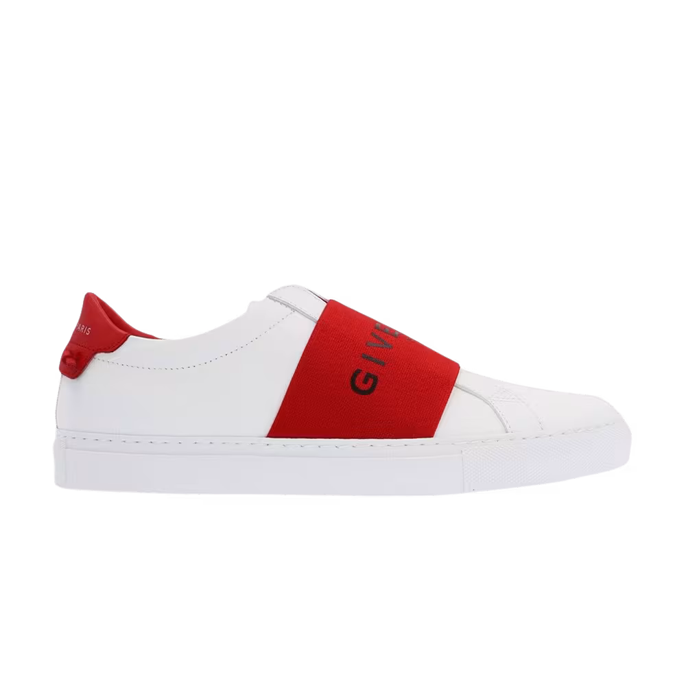 Givenchy Women's Strap Urban Street Logo - White Red Black