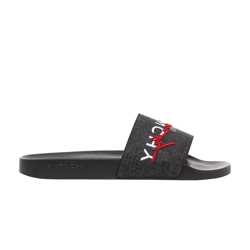 Givenchy Slide Black Red