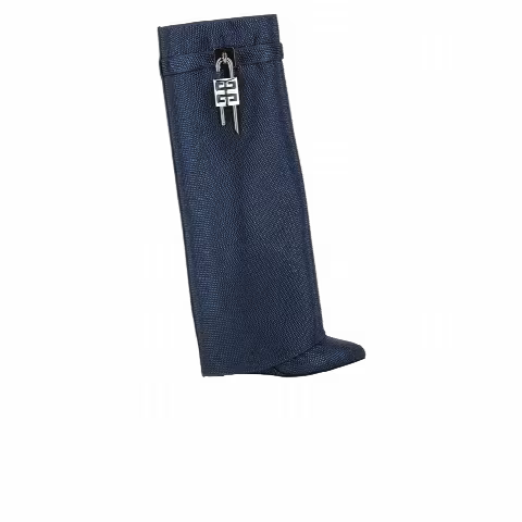 Givenchy Wmns Shark Lock Wide Fit Pant Boot 'Petrol Blue'