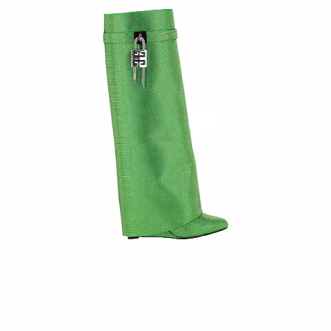 Givenchy Wmns Shark Lock Wide Fit Pant Boot 'Absynthe Green'