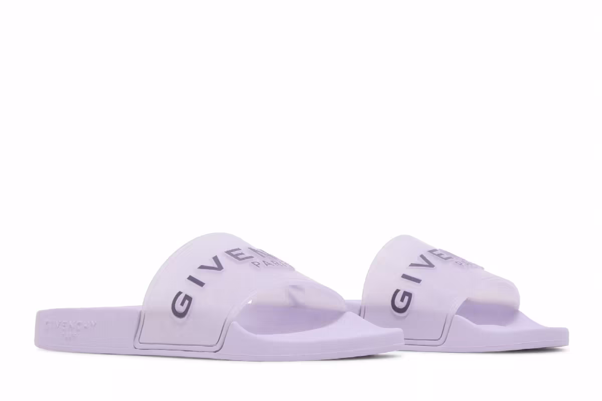 Givenchy Women's Paris Flat Slide Lilac, view 9