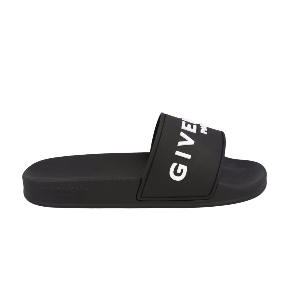 Givenchy Women's Logo Signature Slide Black