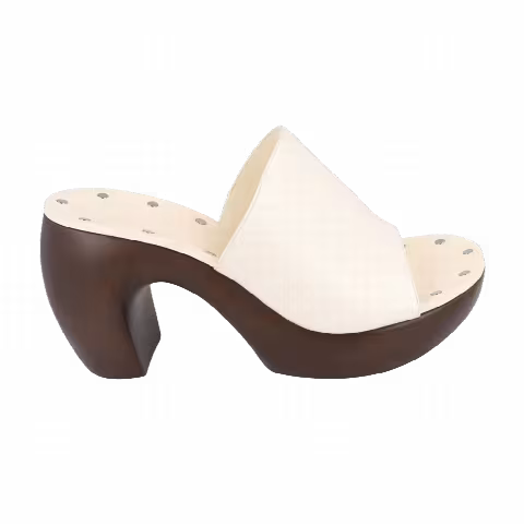 Givenchy Wmns G Clog Heel Sandal 'White'