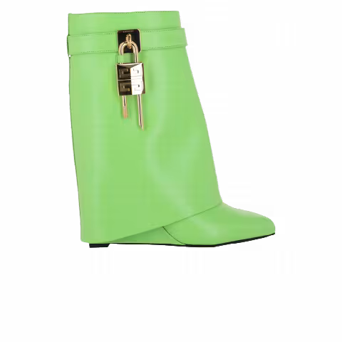 Givenchy Wmns Shark Lock Ankle Boot 'Green Mint'