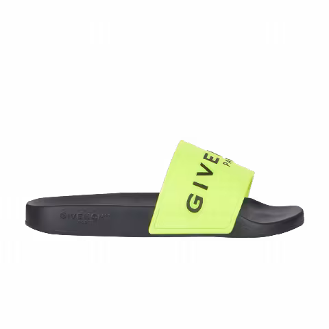 Givenchy Logo Slide 'Neon Yellow'