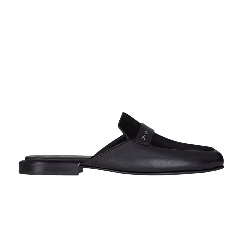 Givenchy Show Open Back Mule Loafer Black