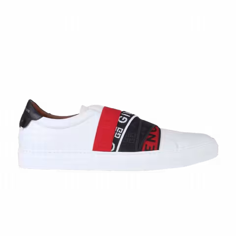 Givenchy 4G Webbing Strap Low 'White Red Black'