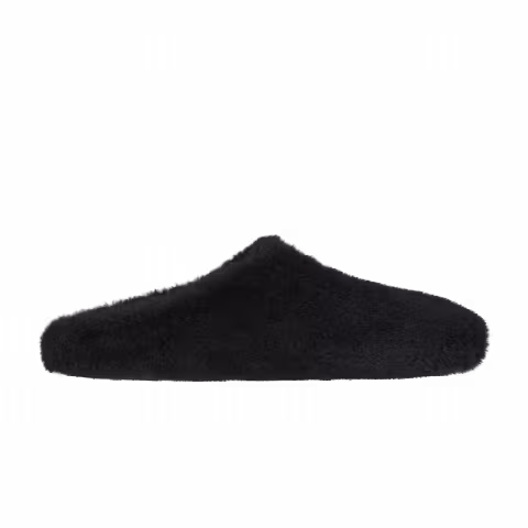 Givenchy Slide '4G - Black Shearling'