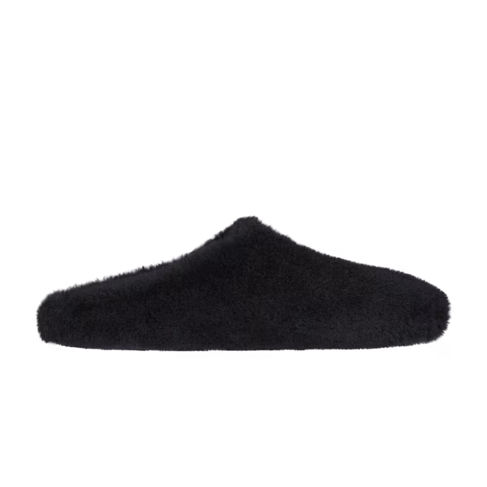 Givenchy Slide 4G - Black Shearling