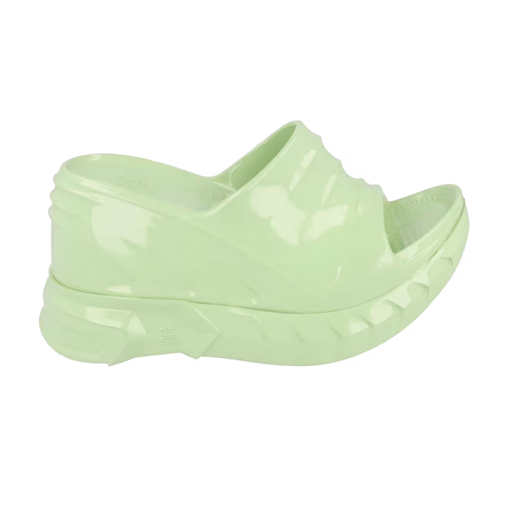Givenchy Women's Marshmallow Wedge Slide Pistachio