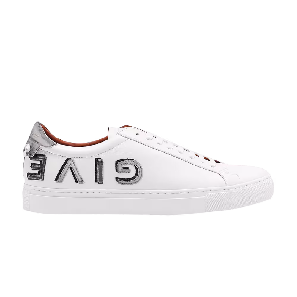 Givenchy Urban Street Low Reverse Logo - White Hologram