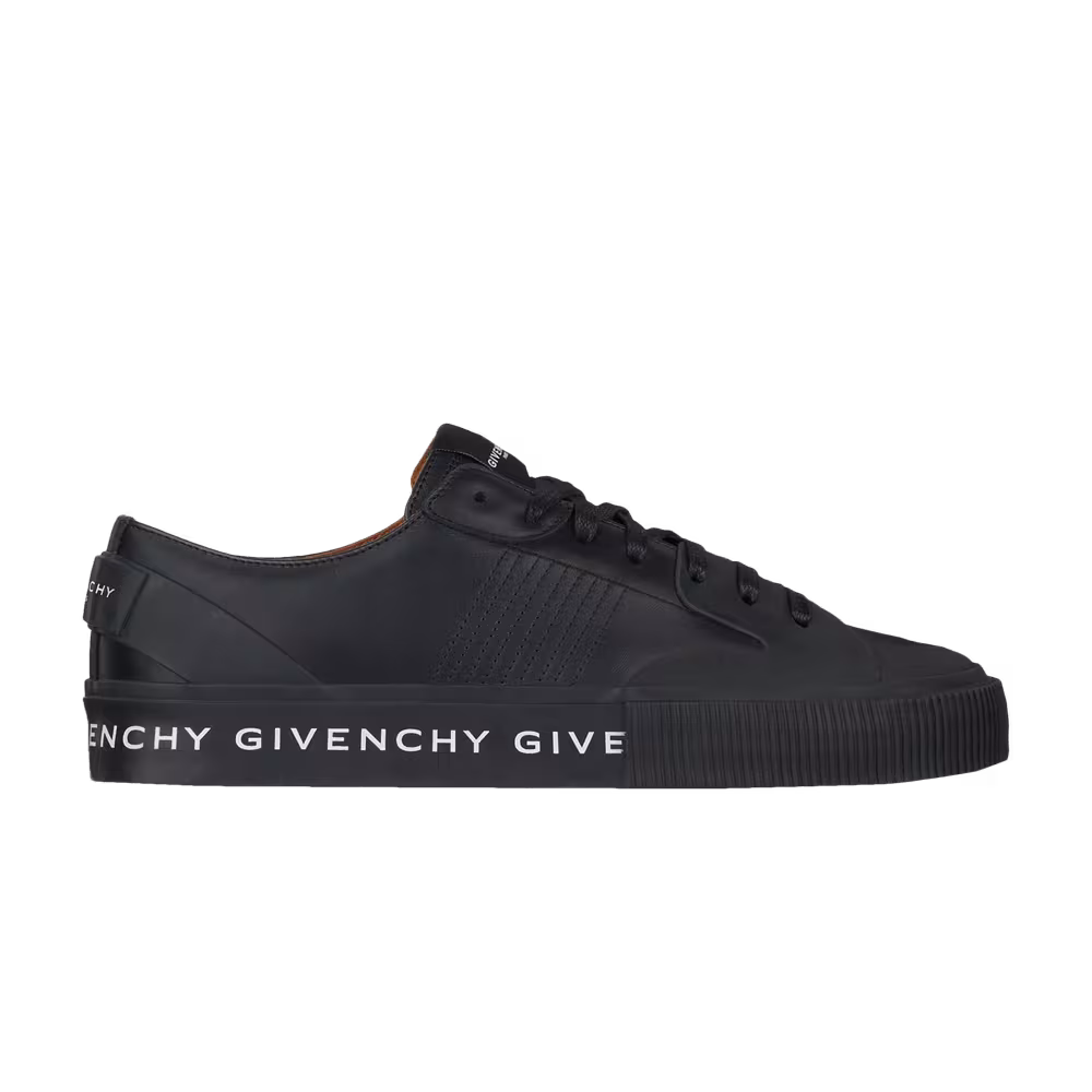 Givenchy Tennis Light Low Logo Print - Black