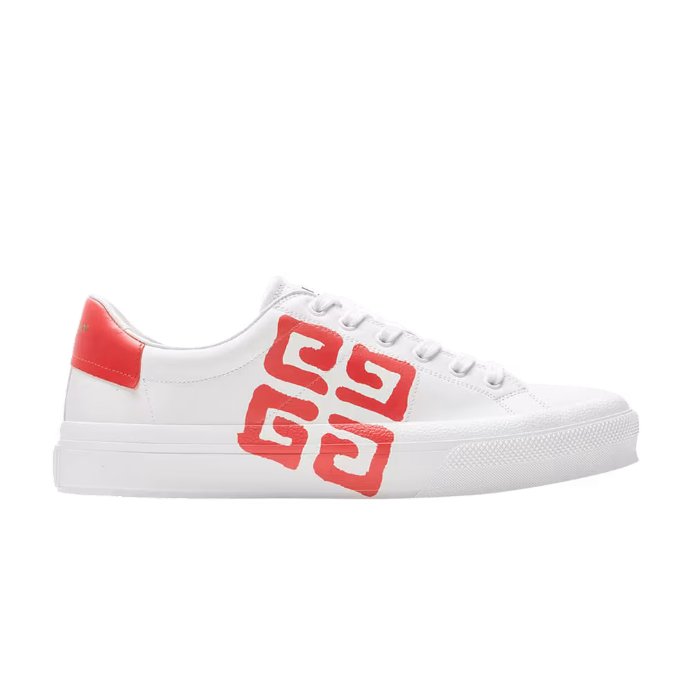Givenchy City Sport 4G Tag Effect - White Red