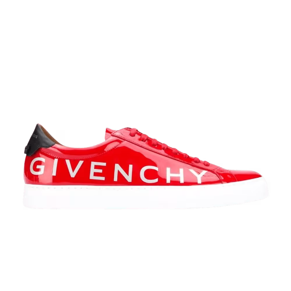 Givenchy Urban Street Low Logo Print - Red