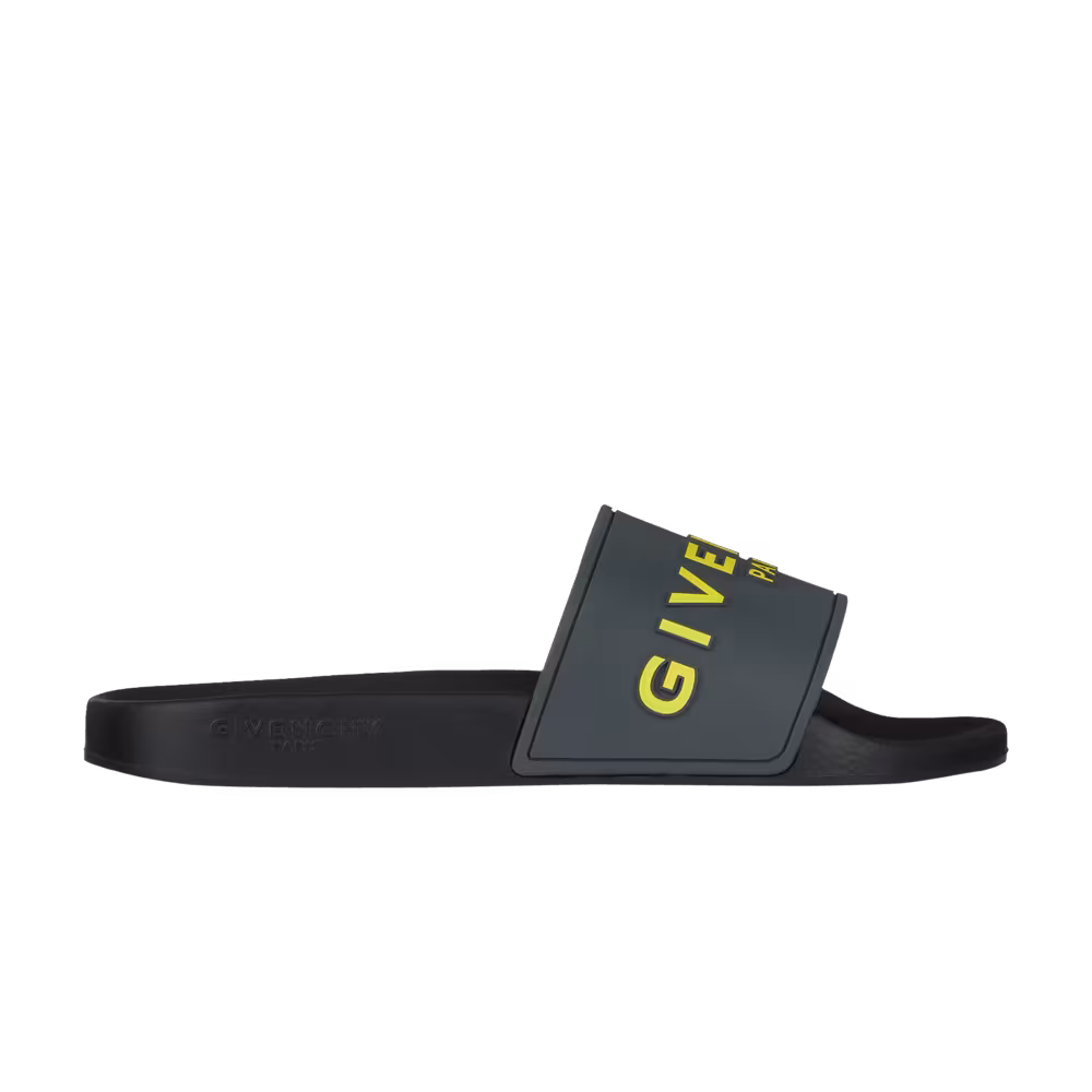 Givenchy Slide Grey Yellow