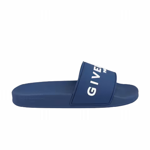 Givenchy Logo Signature Slide 'Blue'