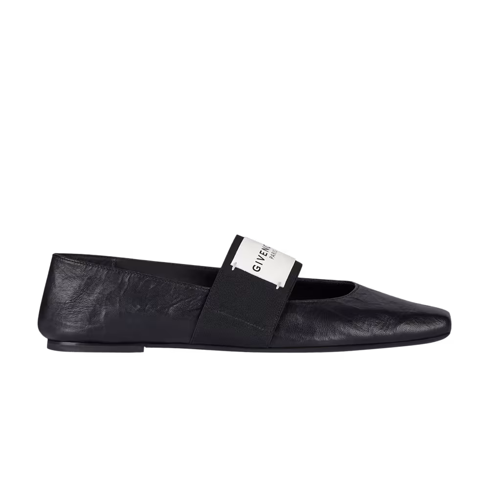 Givenchy Women's Squared Ballerina Black