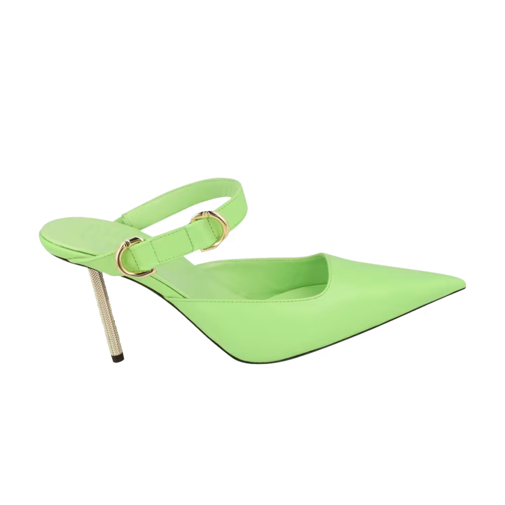 Givenchy Women's Voyou Mule Heel Green Mint