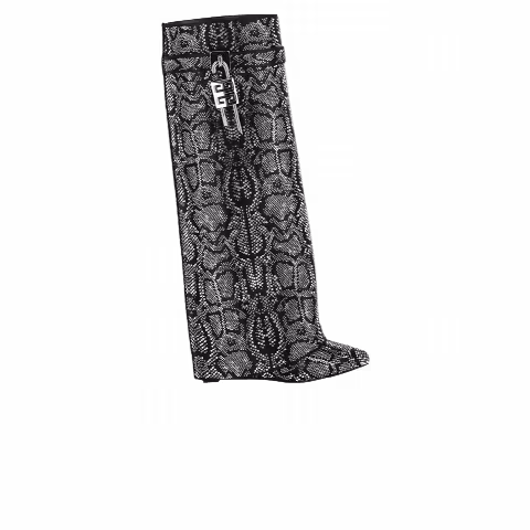 Givenchy Wmns Shark Lock Boot 'Grey Python'
