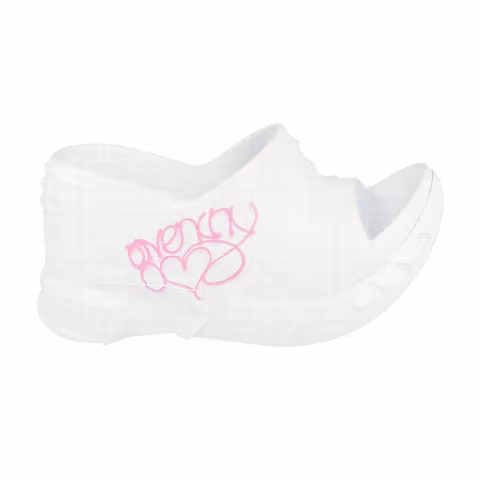 Givenchy Wmns Marshmallow Wedge Slides 'White Pink'
