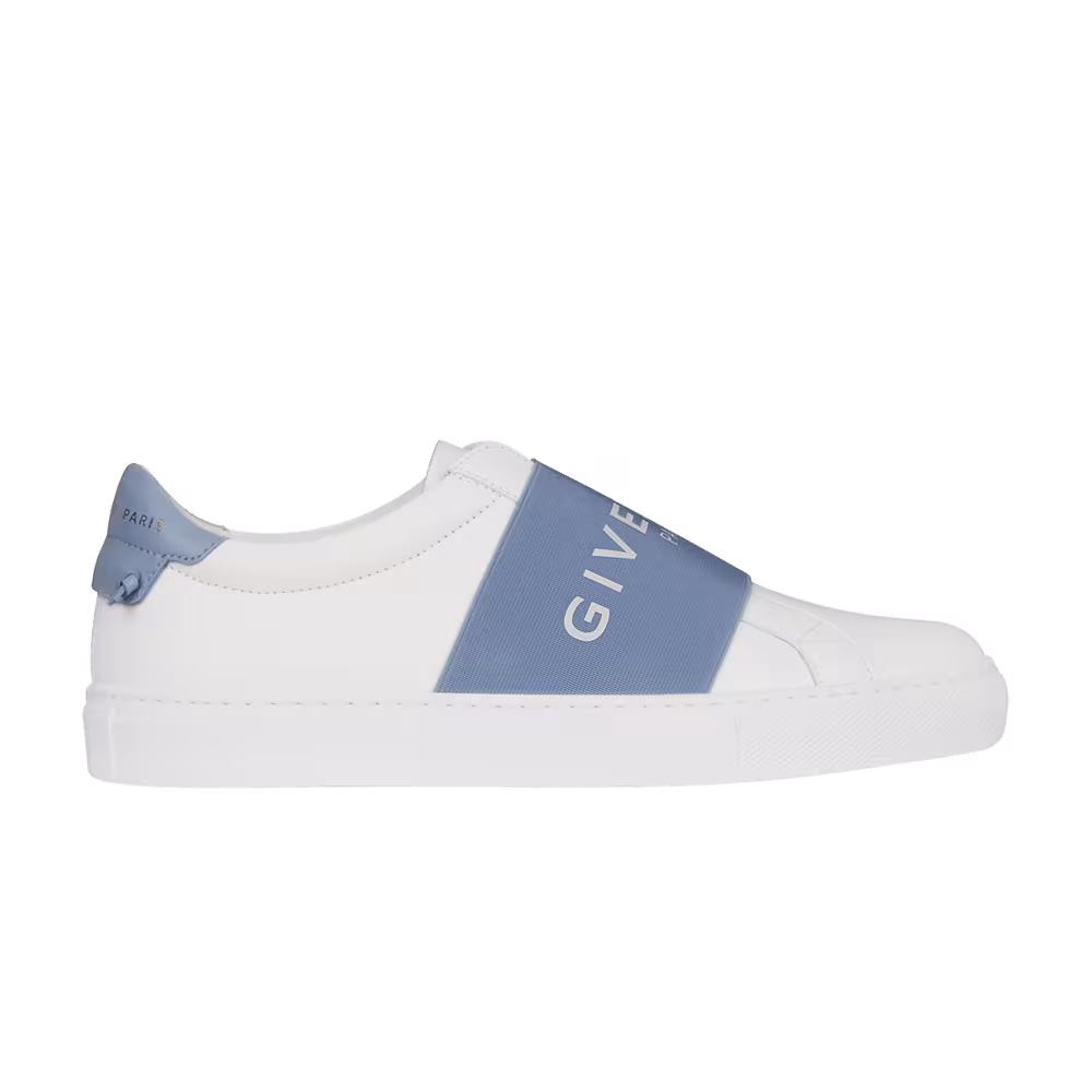 Givenchy Women's Strap Urban Street Logo - White Light Blue