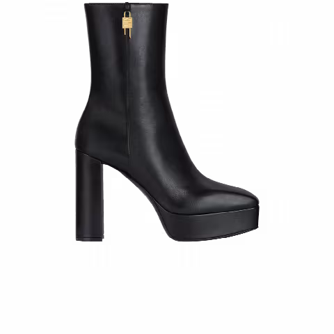 Givenchy Wmns G Lock Platform Ankle Boot 'Black'