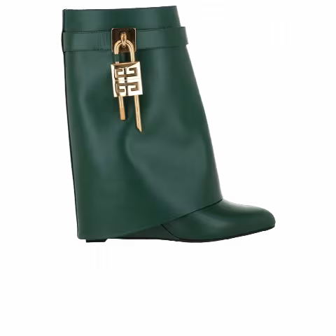 Givenchy Wmns Shark Lock Ankle Boot 'Emerald Green'