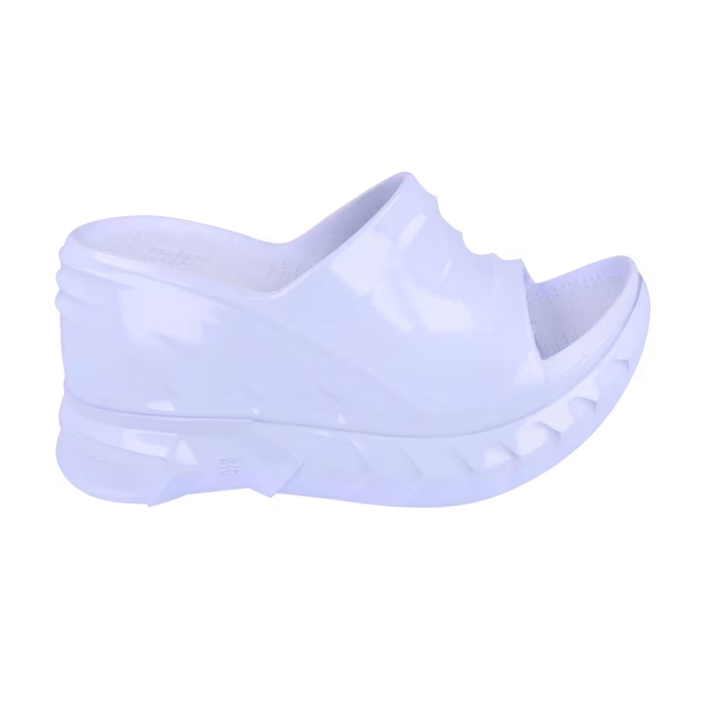 Givenchy Women's Marshmallow Wedge Slide Cloud Sky Blue