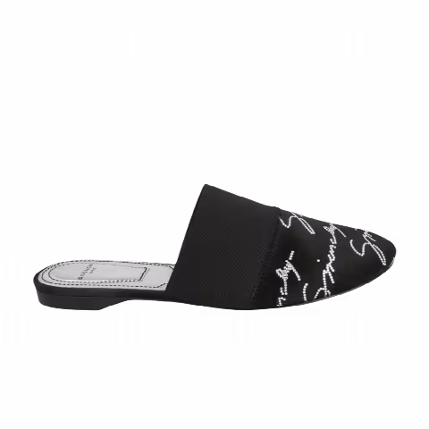 Givenchy Wmns Crystal Embellished Bedford Mule 'Black'