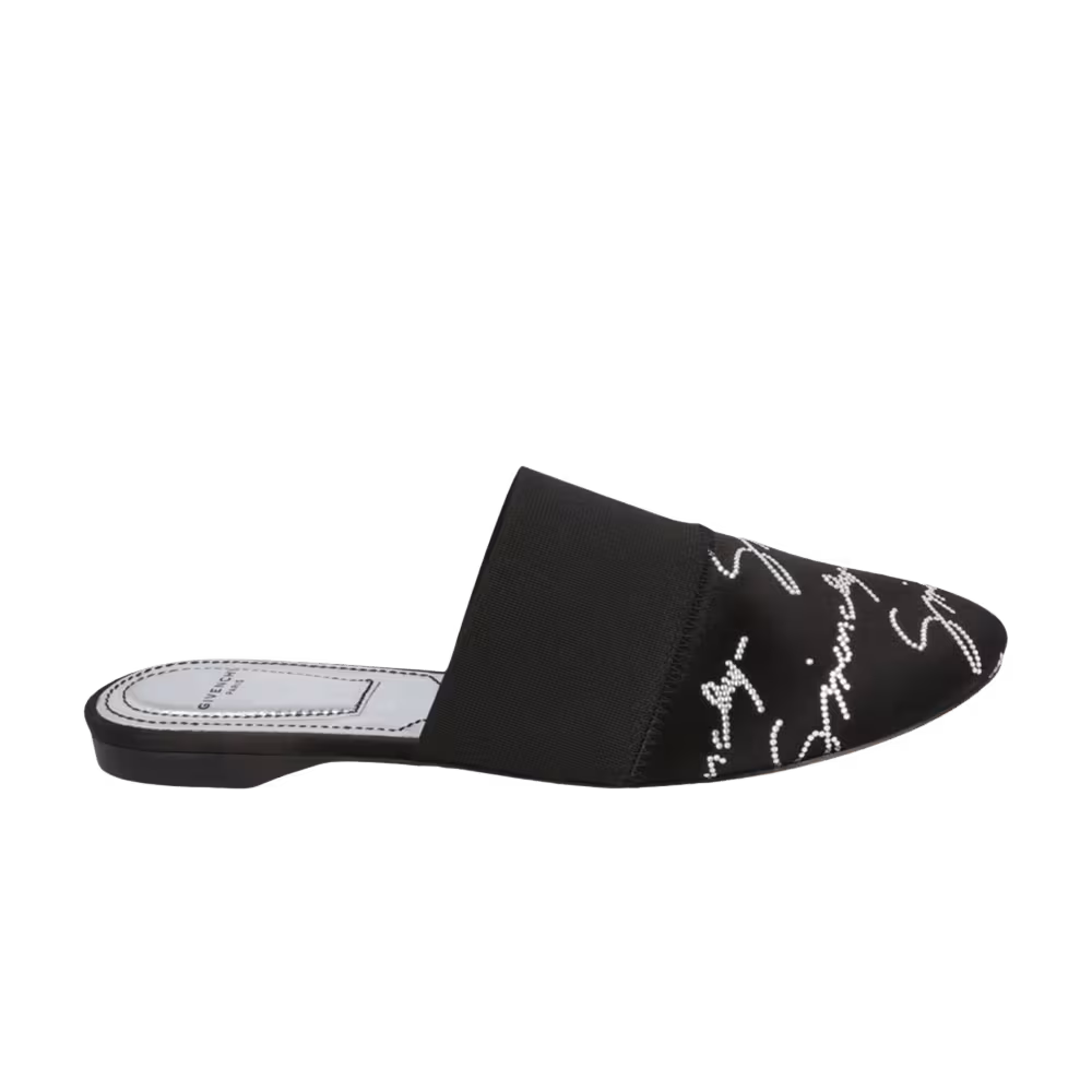 Givenchy Women's Crystal Embellished Bedford Mule Black
