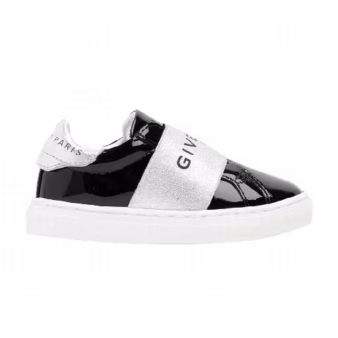 Givenchy Urban Street Strap Leather Kids 'Black Patent'