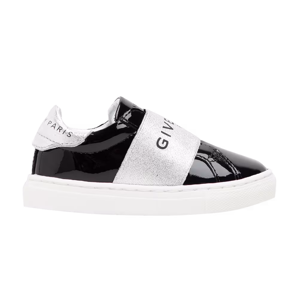 Givenchy Urban Street Strap Leather Kids Black Patent