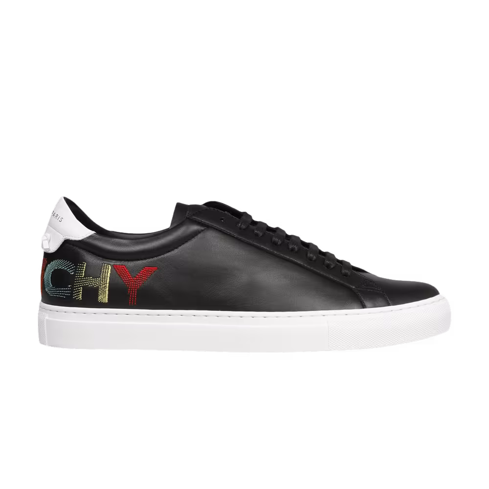 Givenchy Urban Street Low Embroidered Logo - Black