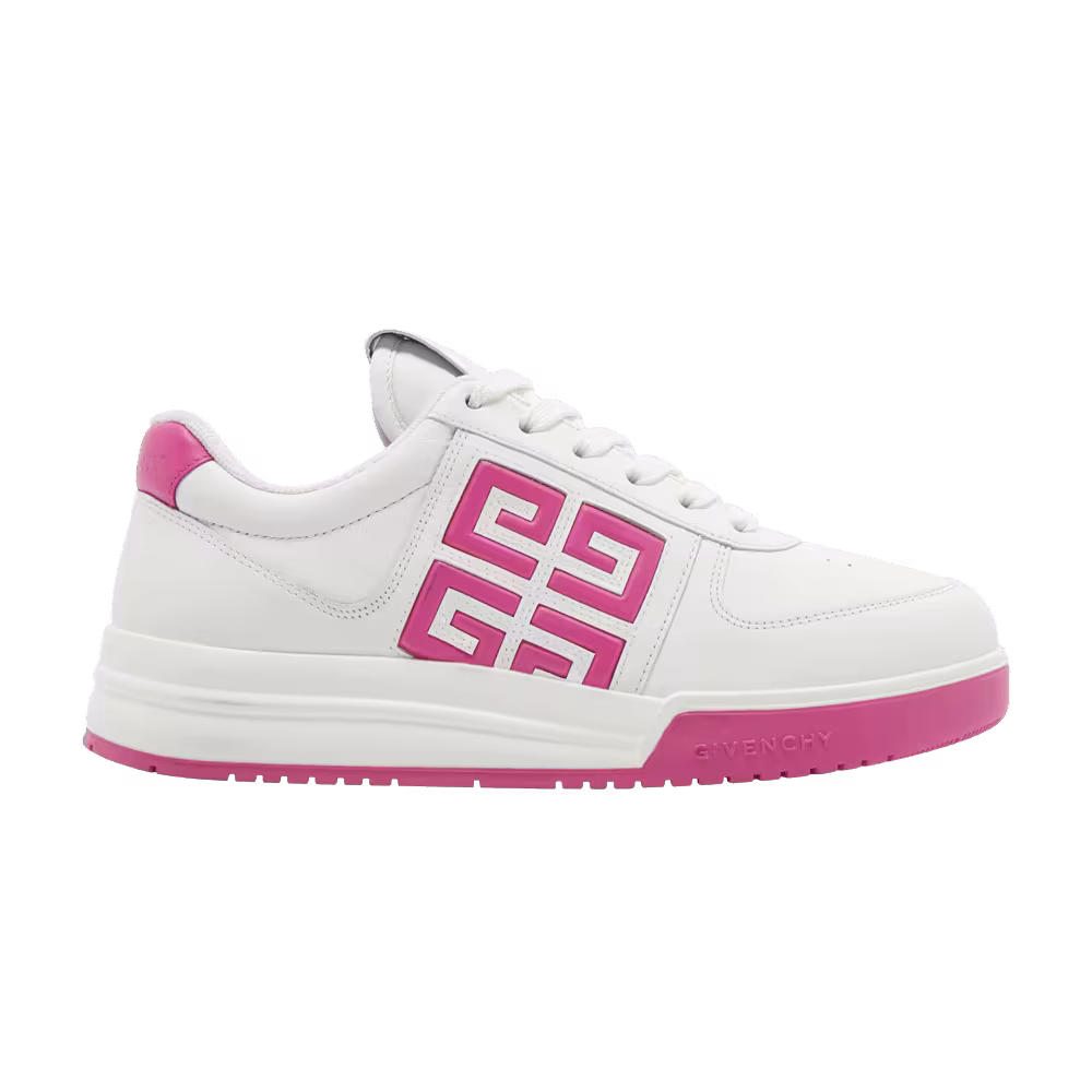Givenchy Women's G4 Sneaker White Fuchsia