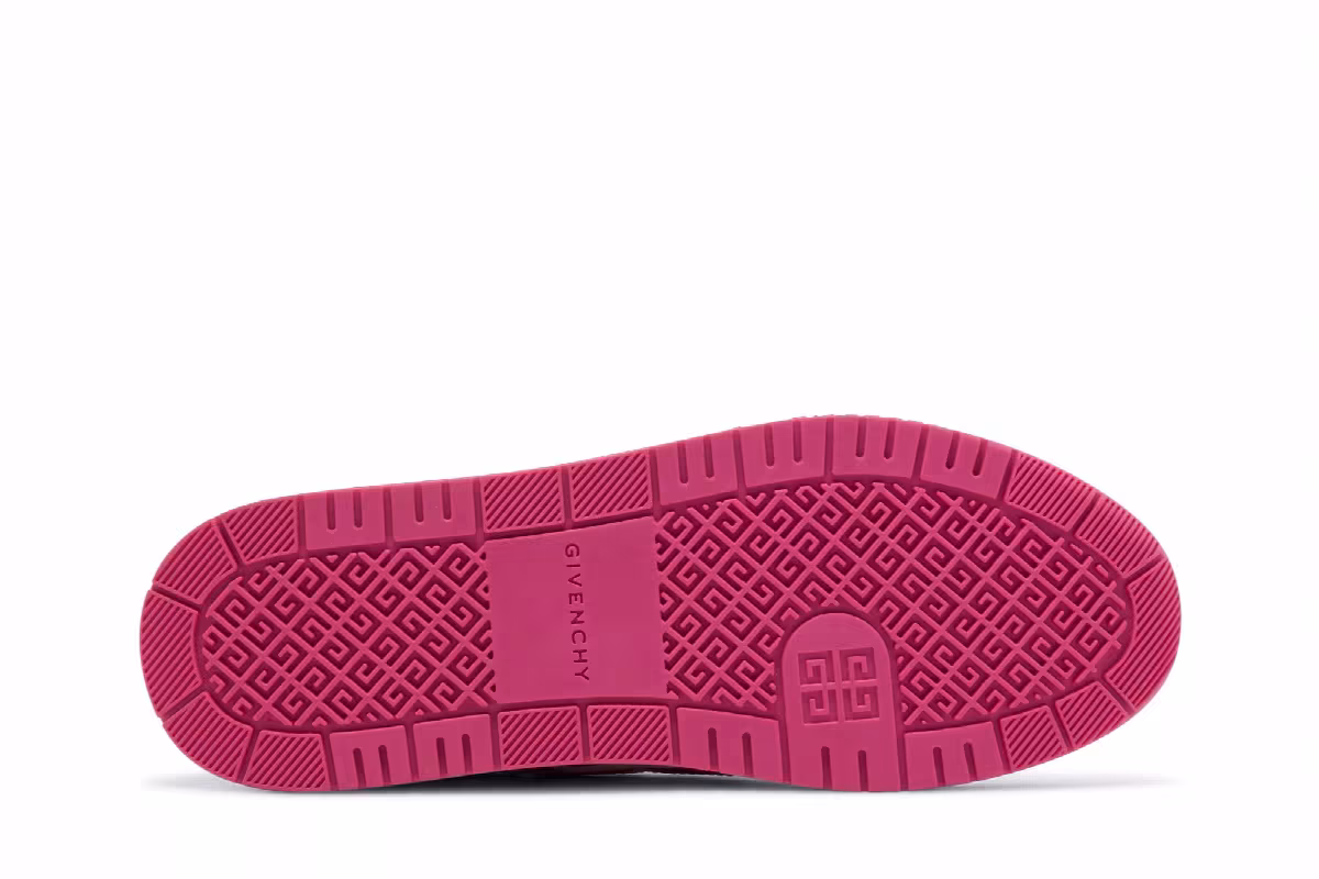 Givenchy Women's G4 Sneaker White Fuchsia, view 5