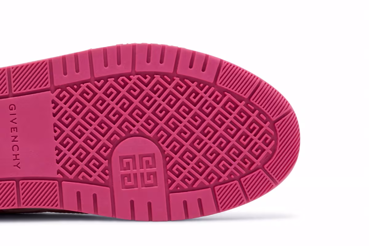 Givenchy Women's G4 Sneaker White Fuchsia, view 6